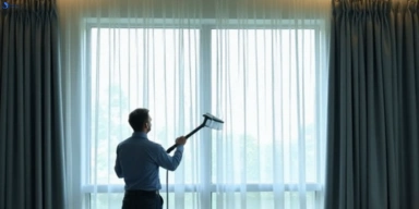 Commercial curtain stain removal service thornbury-vic hotels offices restaurants